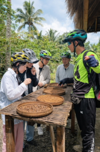 ubud cycling tour for family