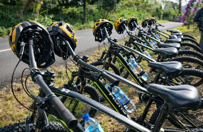 beke for cycling in ubud for family