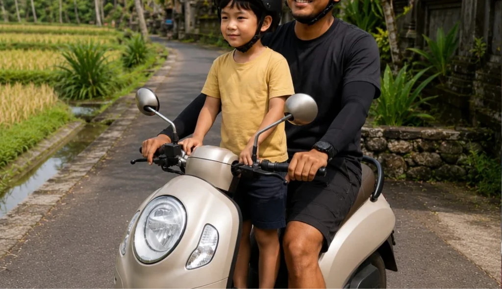 is cycling in ubud safe