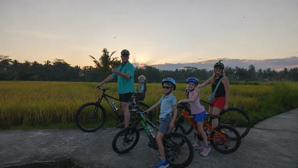 Things to bring for a kids cycling tour