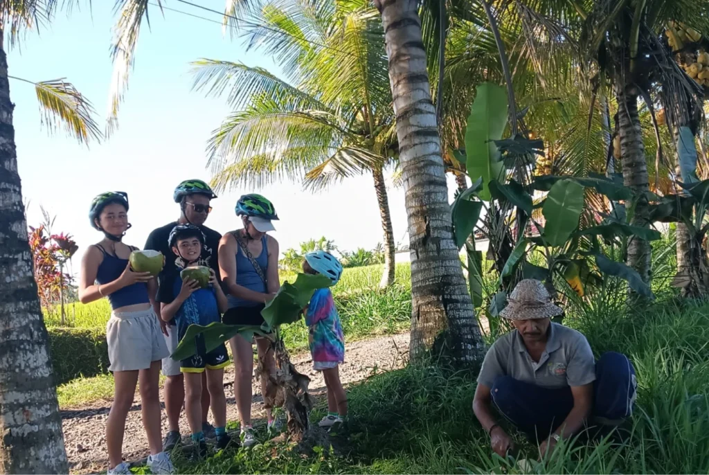 enjoy coconut on the way